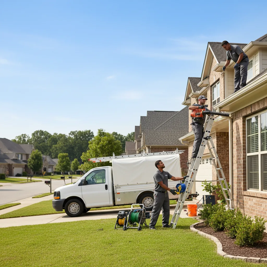 Home Gutter Service in El Paso, AR near me
